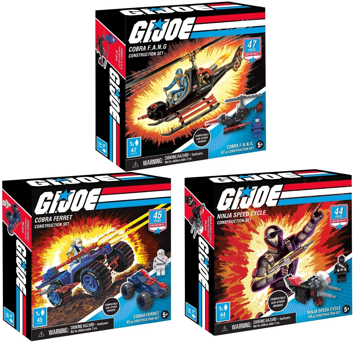 Forever Clever GI Joe Military Vehicle Construction Set