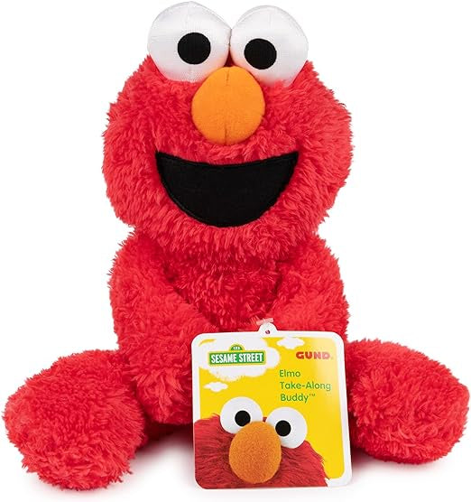 Sesame Street Official Elmo Take Along Buddy Plush 13"