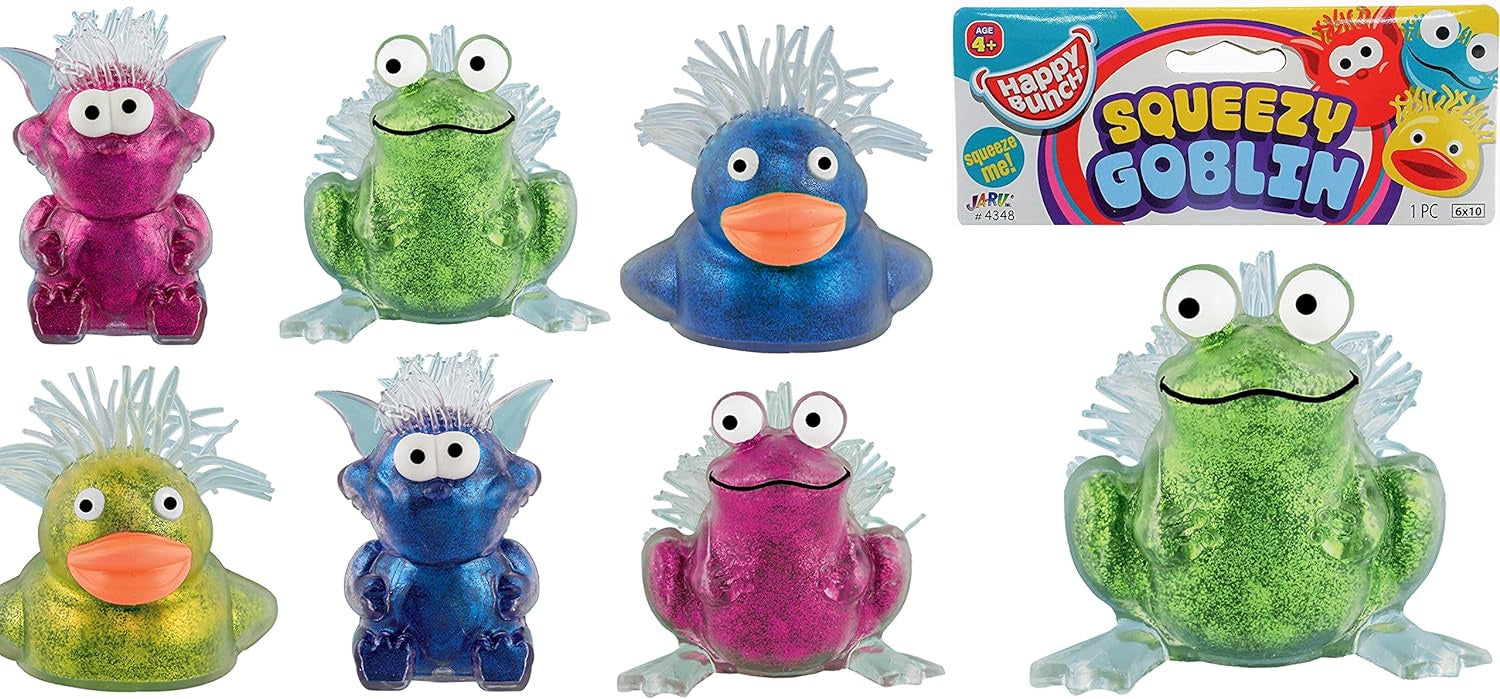 Happy Bunch Squeezy Goblin Assorted 1pc