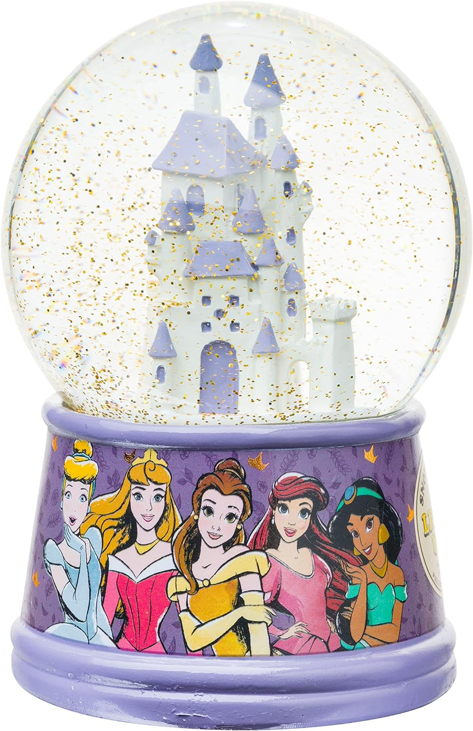 Disney Princesses Castle Light Up Snow Globe100mL