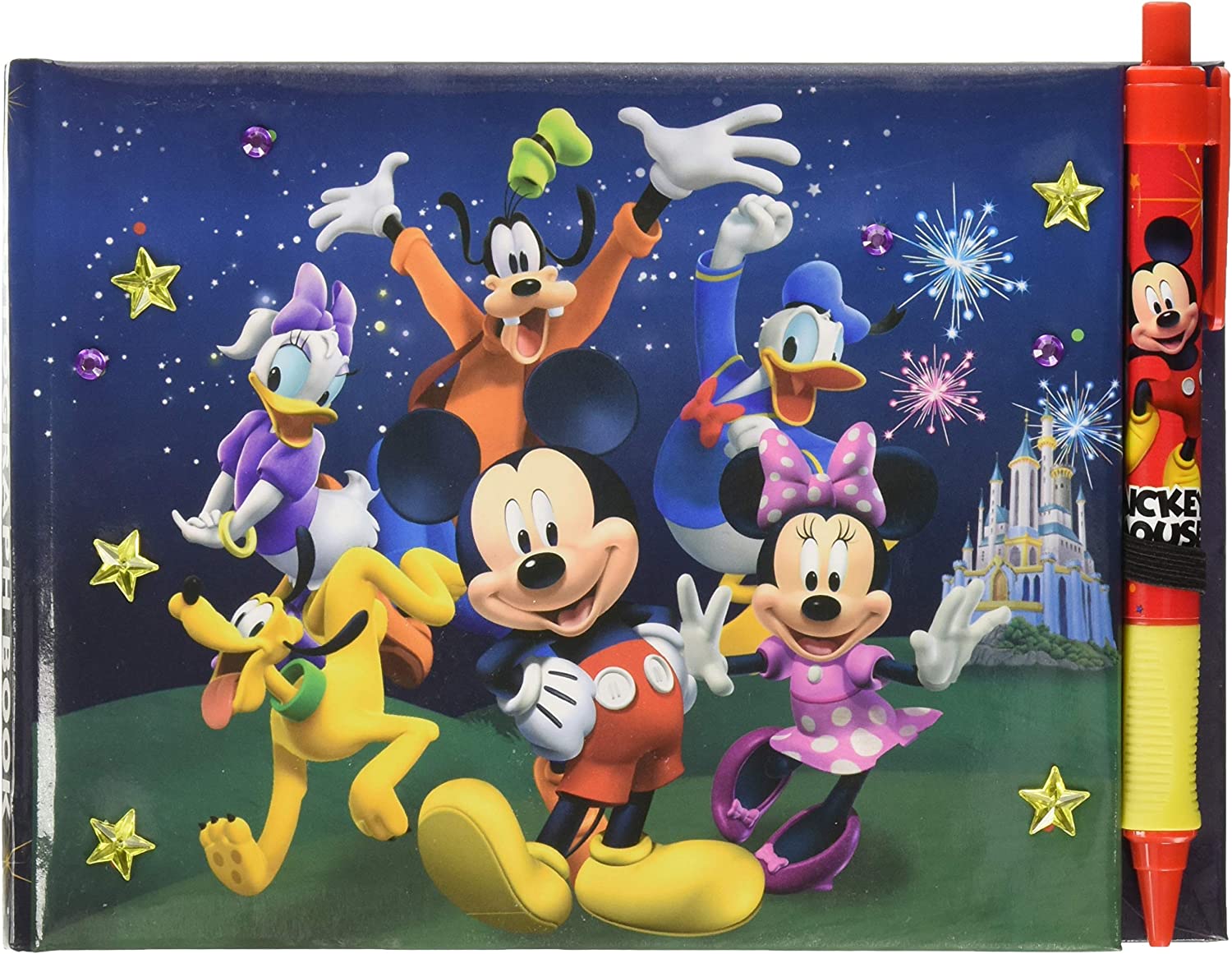 Mickey & Gang Deluxe Autograph Book with Pen