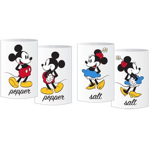 Disney Minnie Salt & Mickey Pepper Shakers