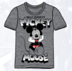 Tee  GrapHthr  Happy  Sitting  Mickey