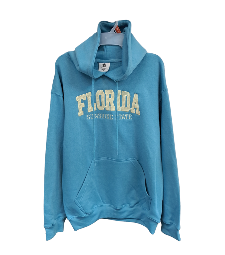 Blue Florida Sunshine State Hoodie