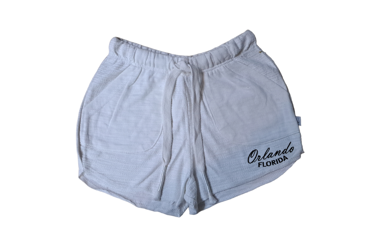 Orlando Florida White Shorts