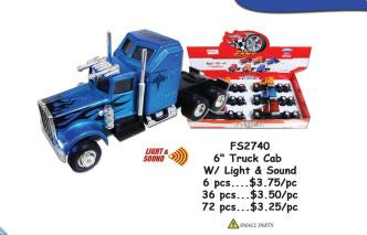 6" Truck Cab W/ Light and sound
