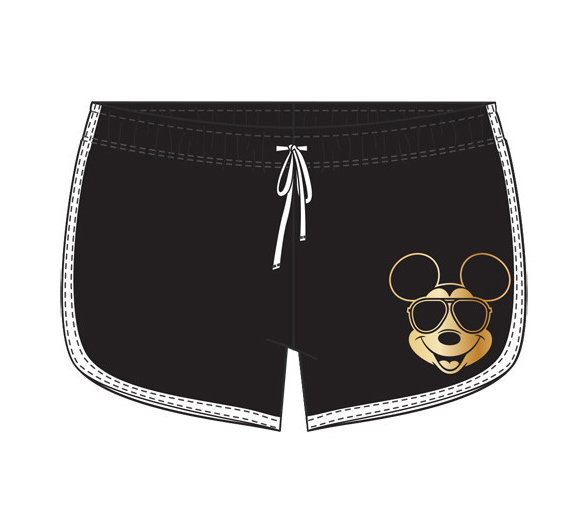 Juniors Mickey Sunglasses Dolphin Shorts Black