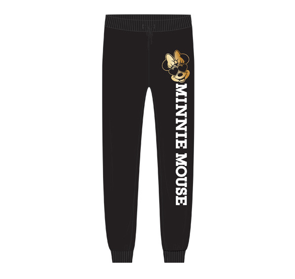 Juniors Disney Minnie Mouse Jogger Pants, Black