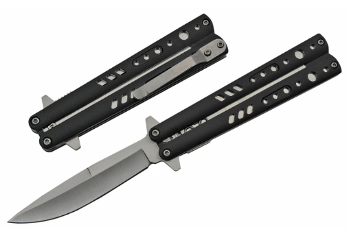 4.5" Chrome Fly Folding Knife