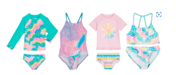 Little Girl's Fashion Swimsuits Asstd