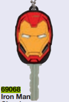 Iron Man Classic Soft Touch PVC Key Holder
