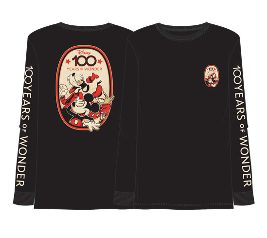 Adults Unisex D100 Punchline Long Sleeve Black Tee