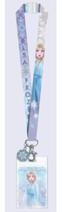Frozen 2 - Elsa Lanyard with soft dangle