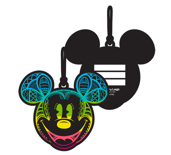 Disney Mickey Mouse Colorful Luggage Tag