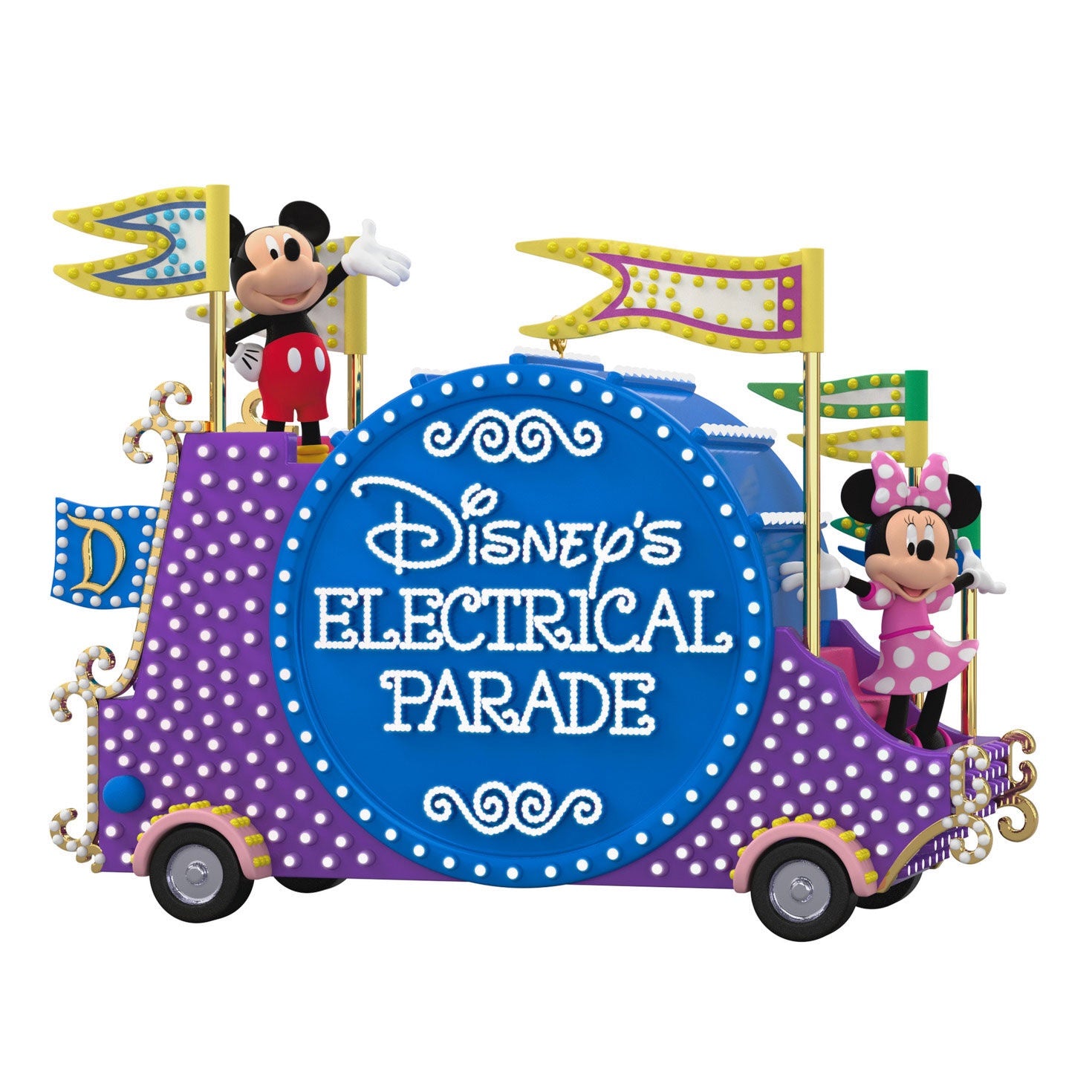 Disney Mickey Mouse Disney's Electrical Parade Musical Ornament