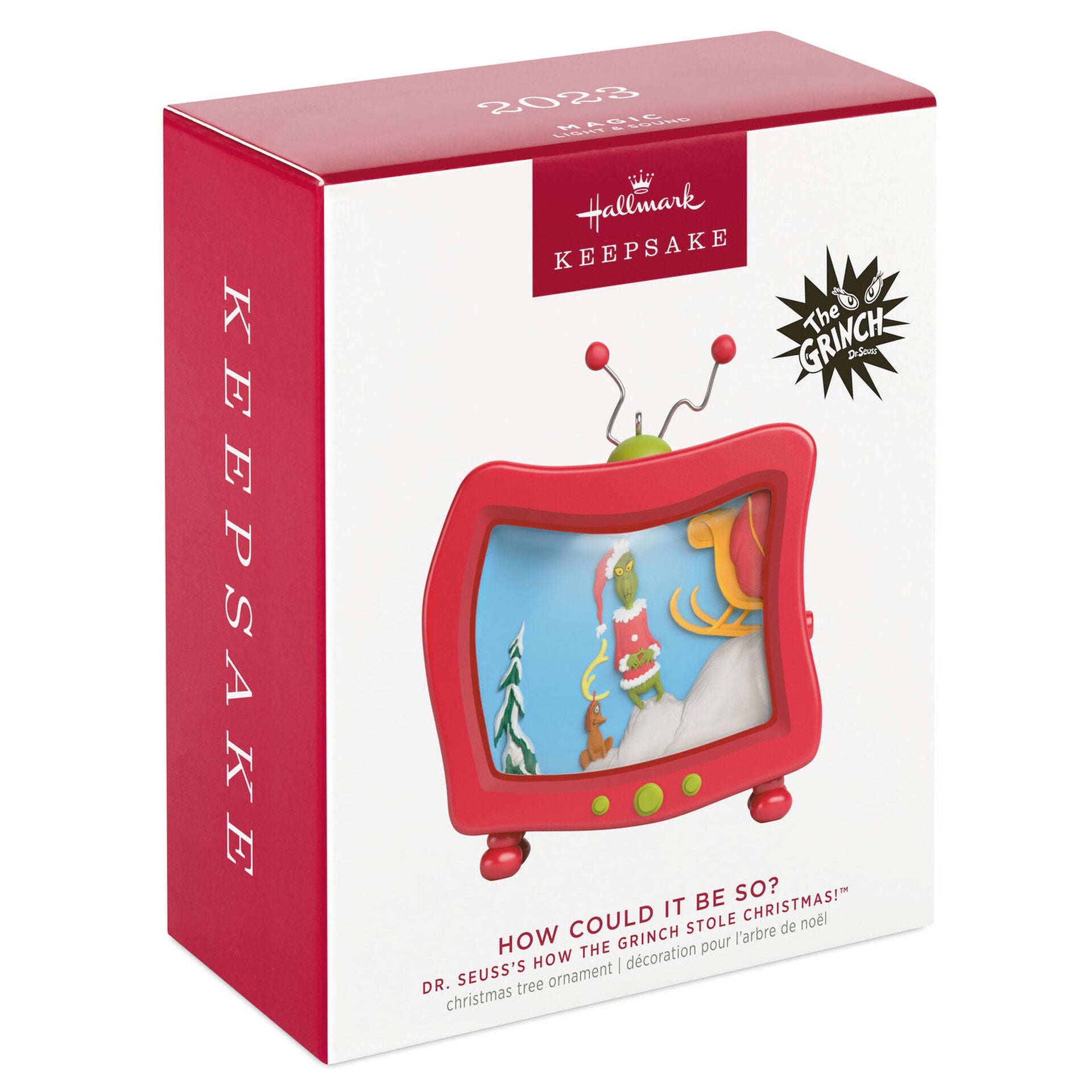Dr. Seuss's How the Grinch Stole Christmas!™ How Could It Be So? Ornament With Light and Sound