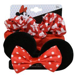 Minnie 3pk Scrunchie Set on Card