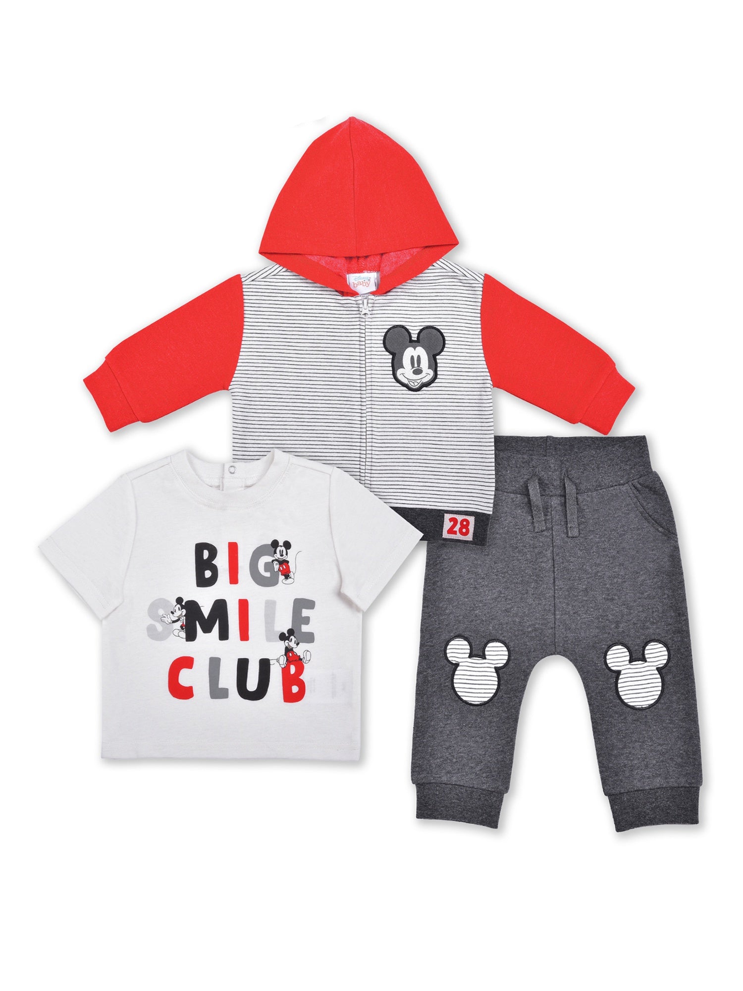 Mickey Mouse Baby Boys 3 Piece Set