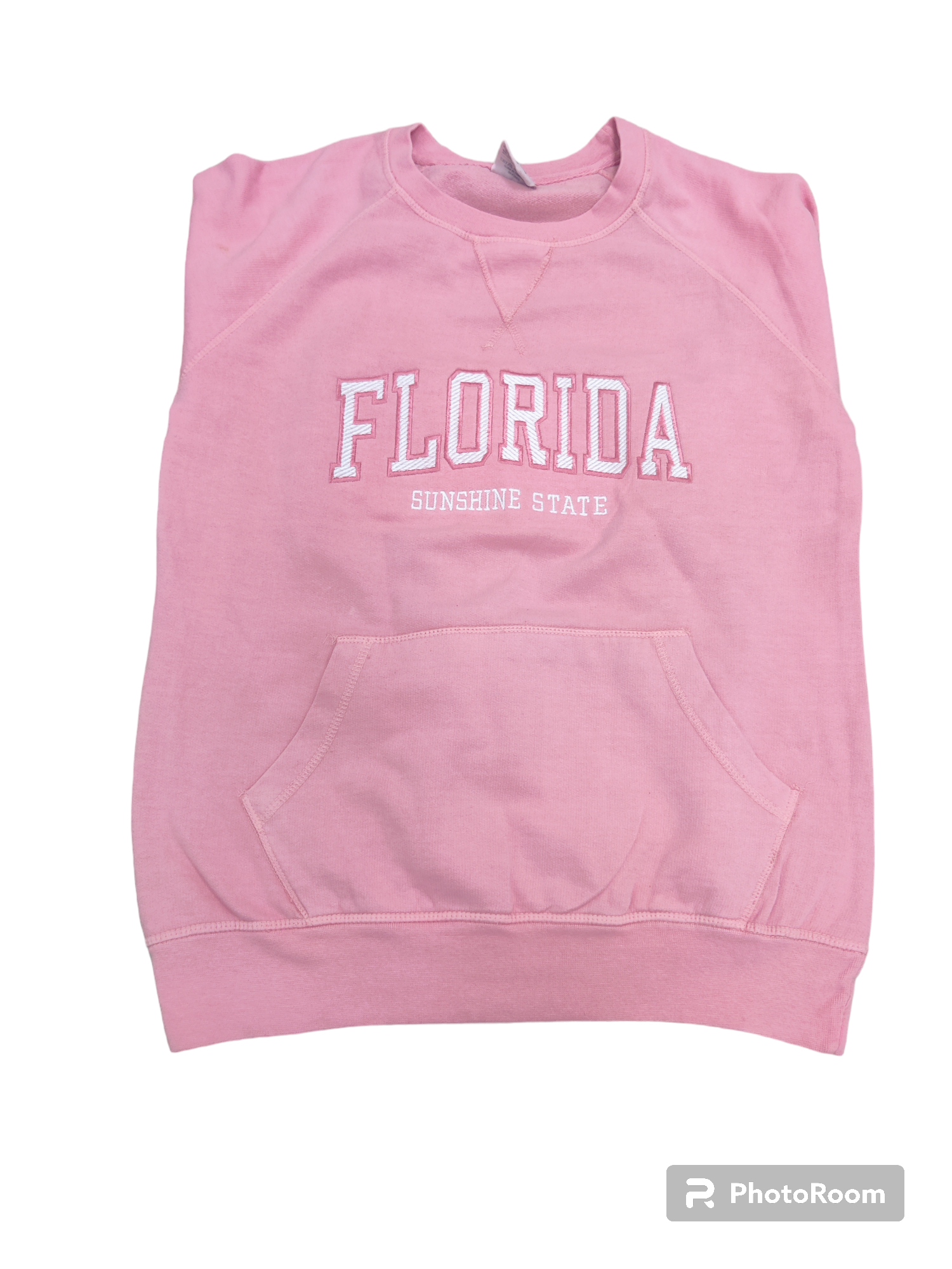 Florida Sunshine State Crew Neck Sweatshirt Petal