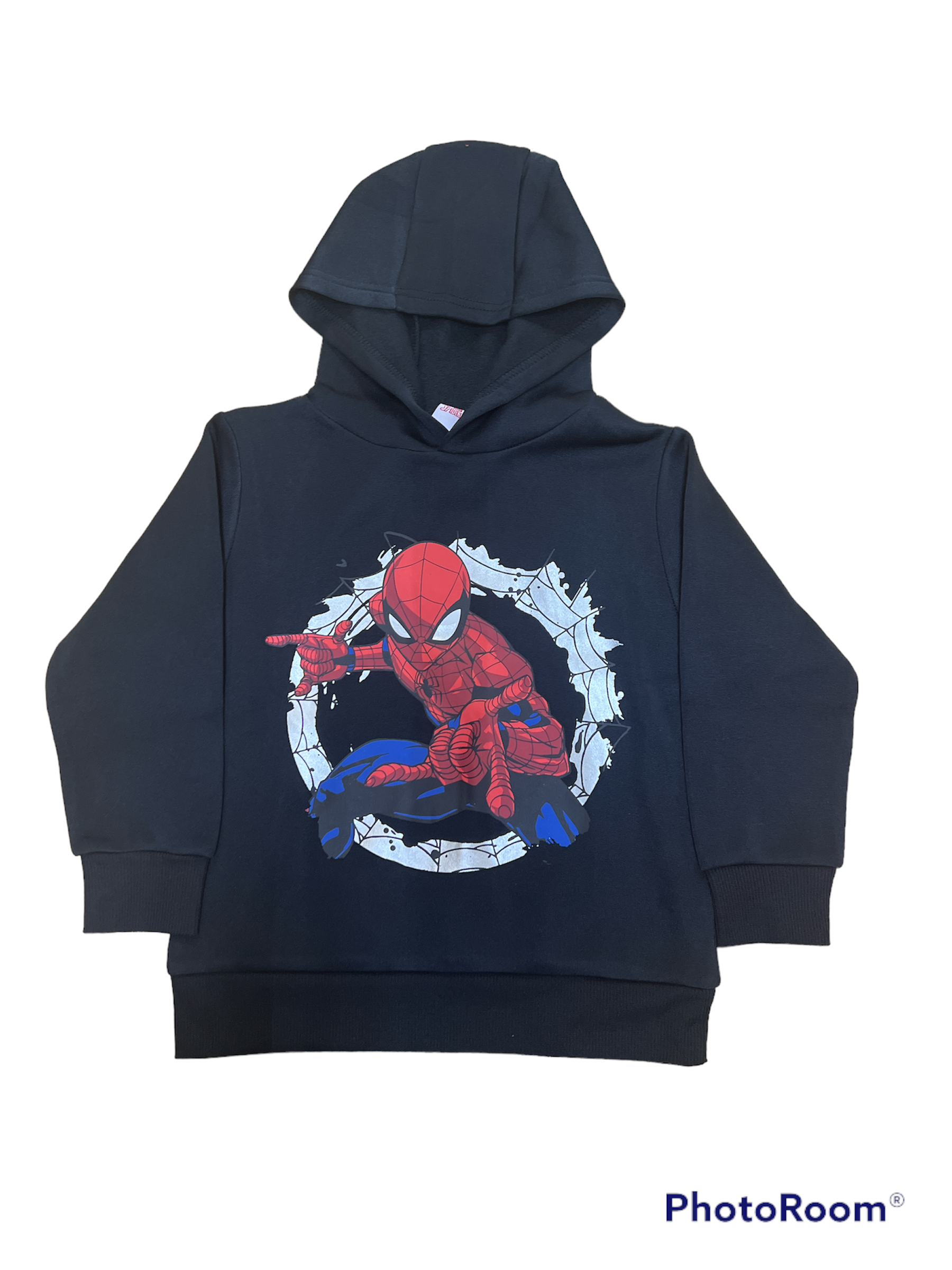 Marvel Spiderman Hoodie Black