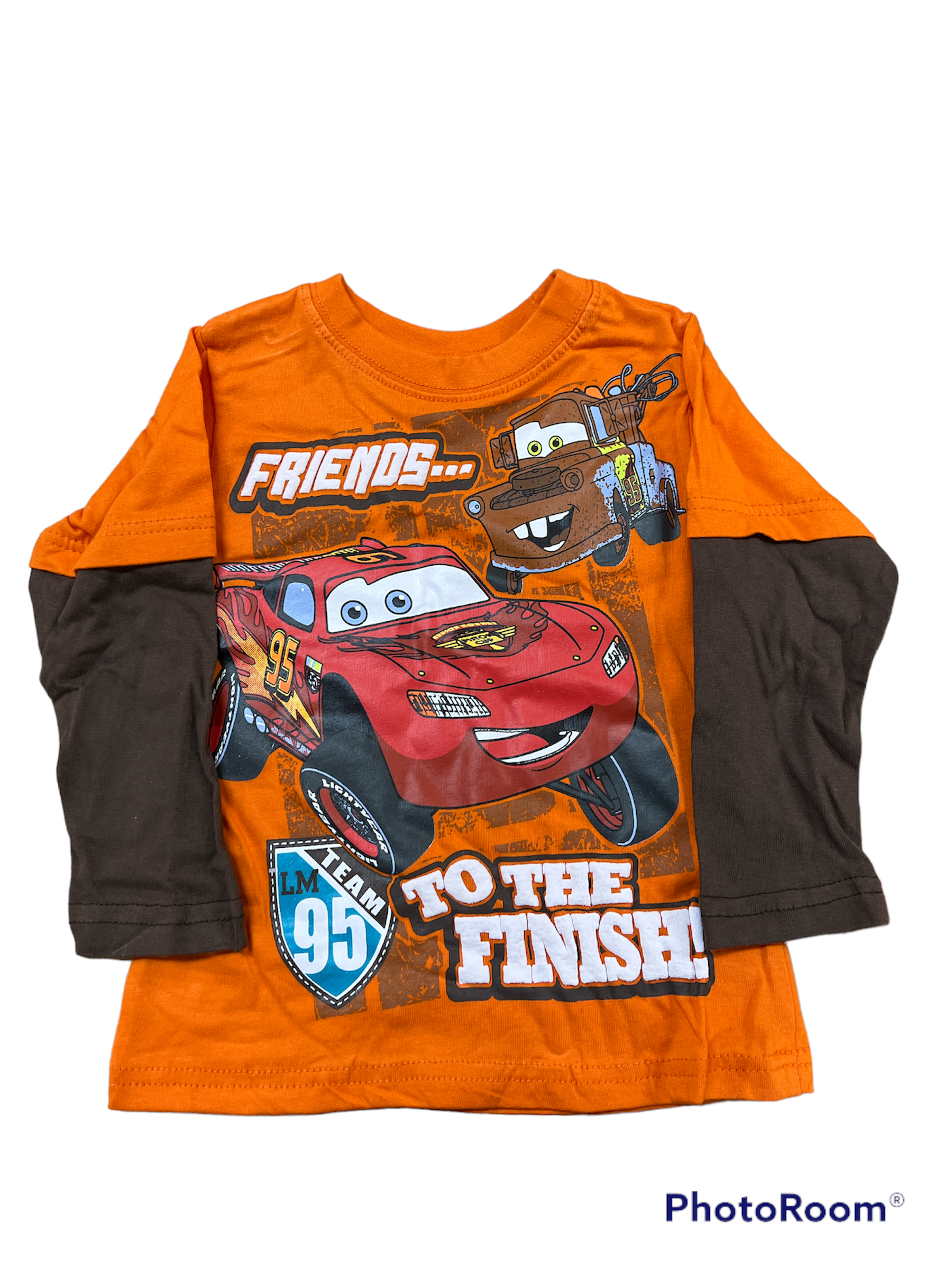 CLEARANCE Cars Friends To The Finish Long Sleeve Shirt