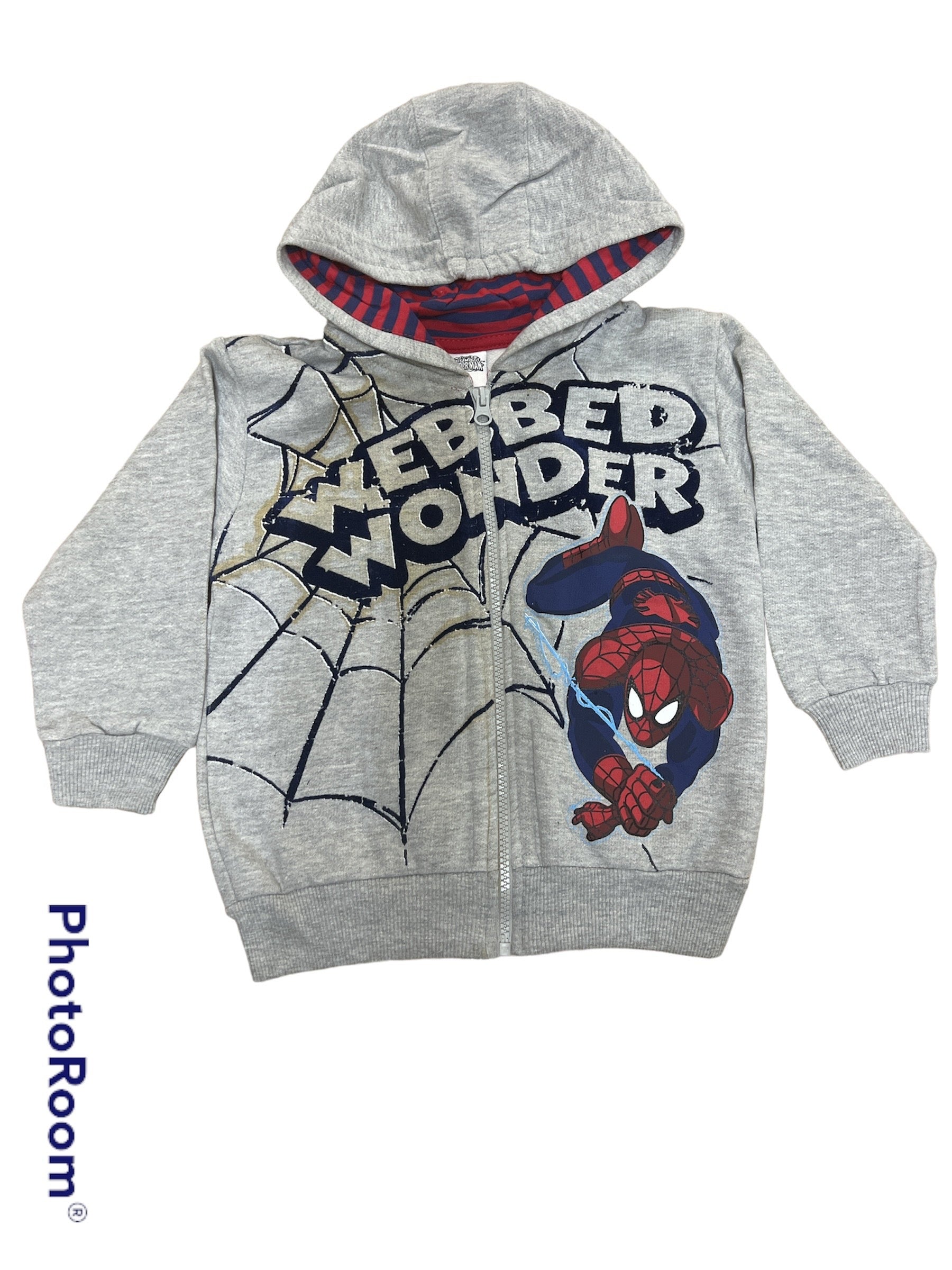 CLEARANCE Spiderman Zip Hooded Sweatshirt and Shirt