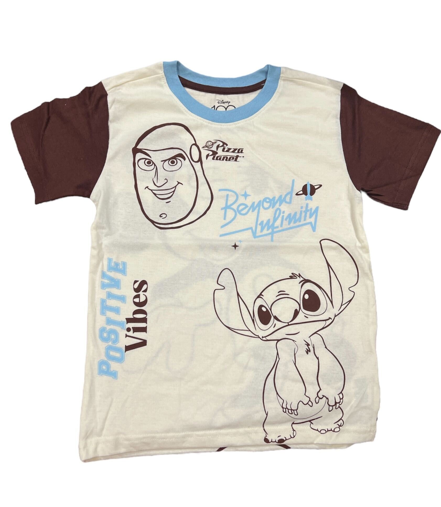 Boys Disney Beyond Infinity Off White Shirt