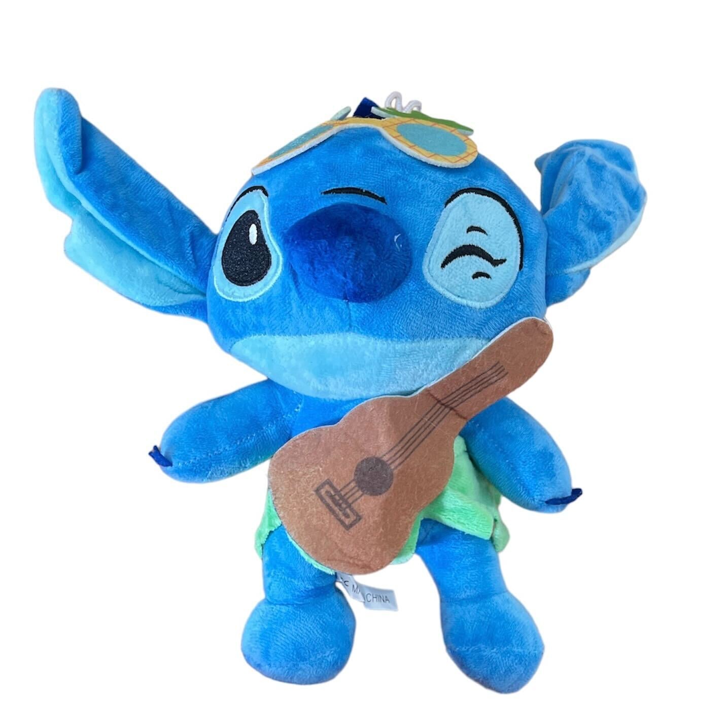 26cm/10” Stitch Plush w/guitar