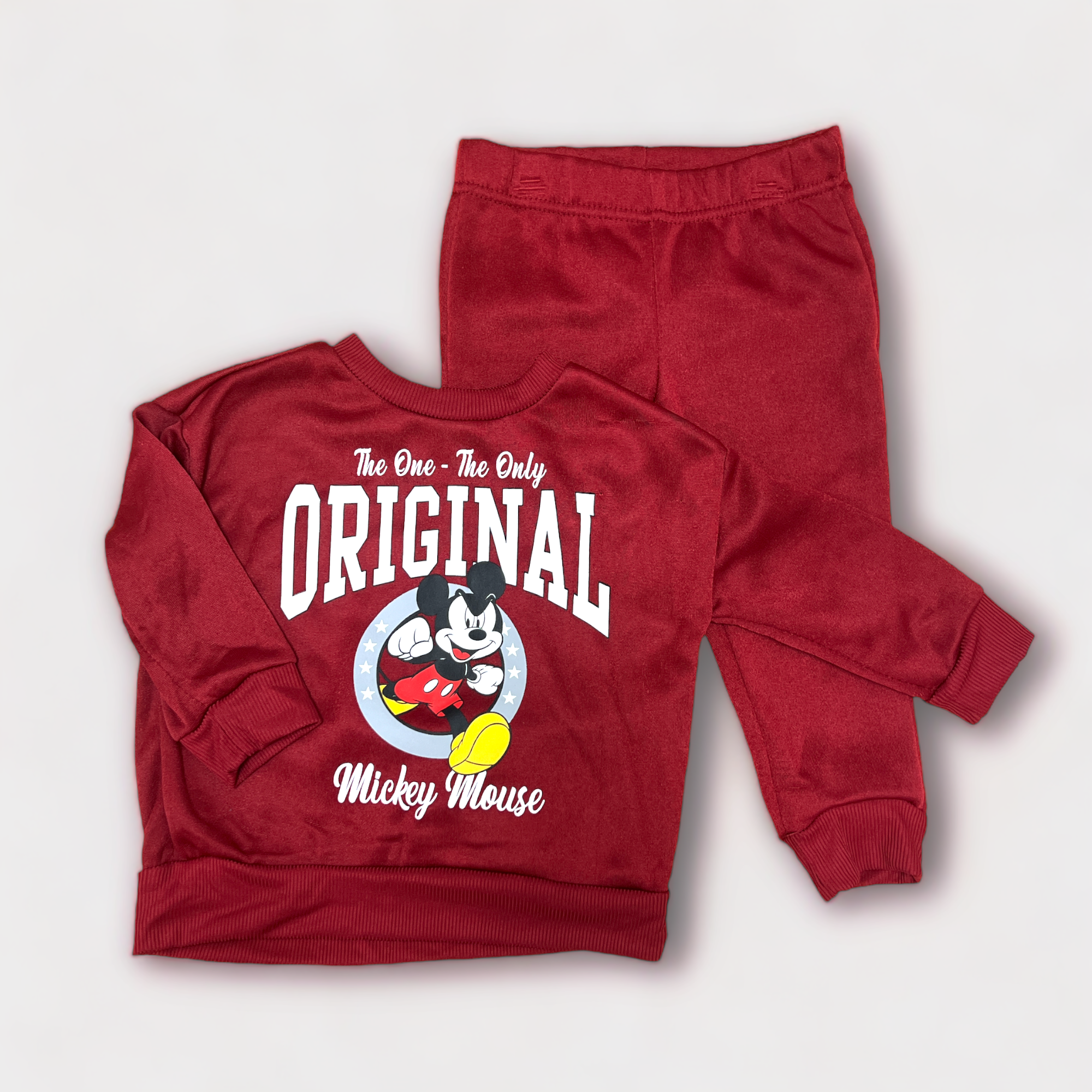 Toddlers 2 Pk The One, The Only Original Mickey Sweatshirt and Pants