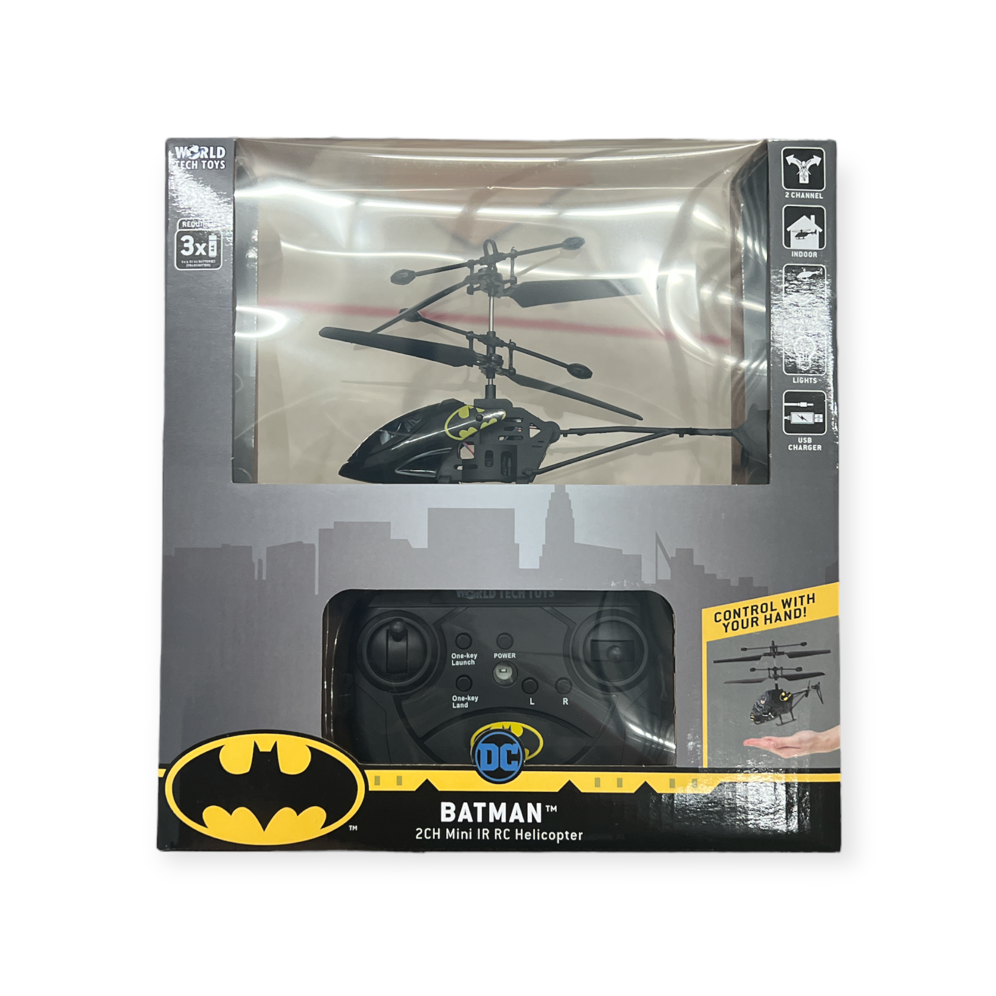 HELICOPTER, 2CH IR BATMAN DC