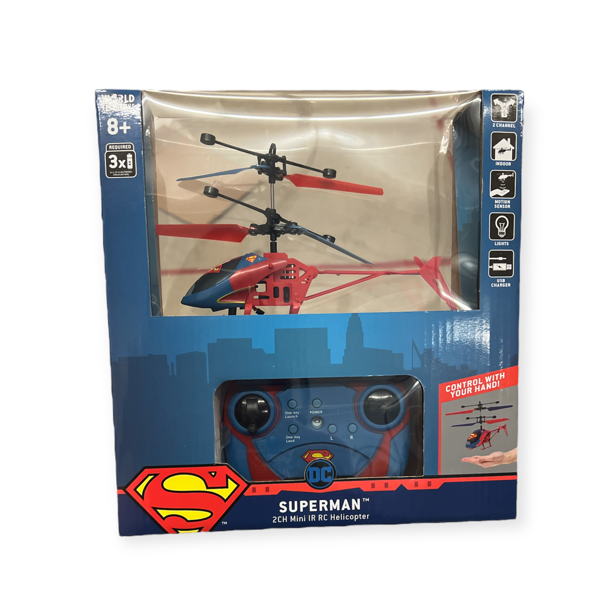 HELICOPTER, 2CH IR SUPERMAN DC