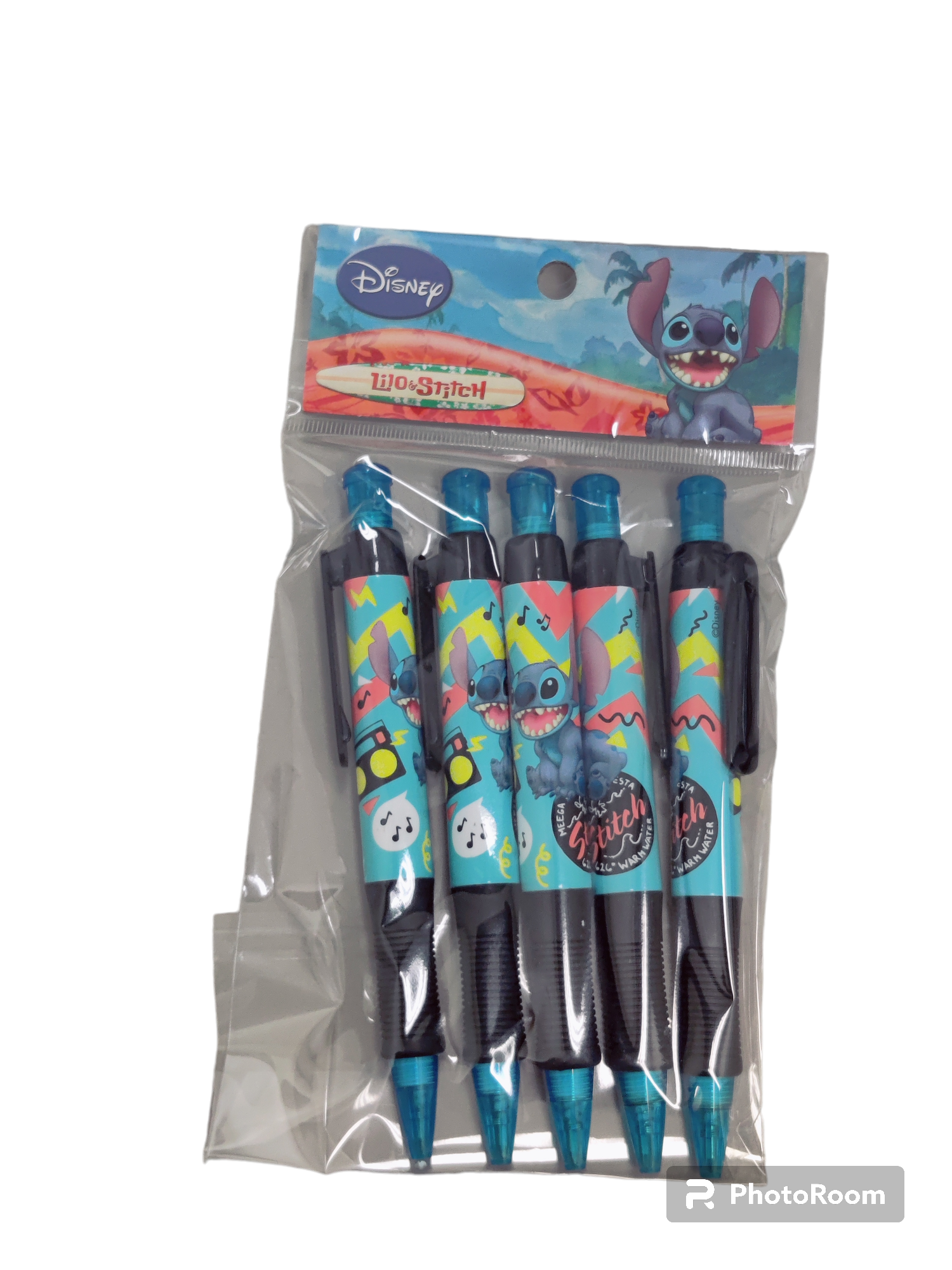 Aloha 5 Pcs /Pack Retractable Ball Pen