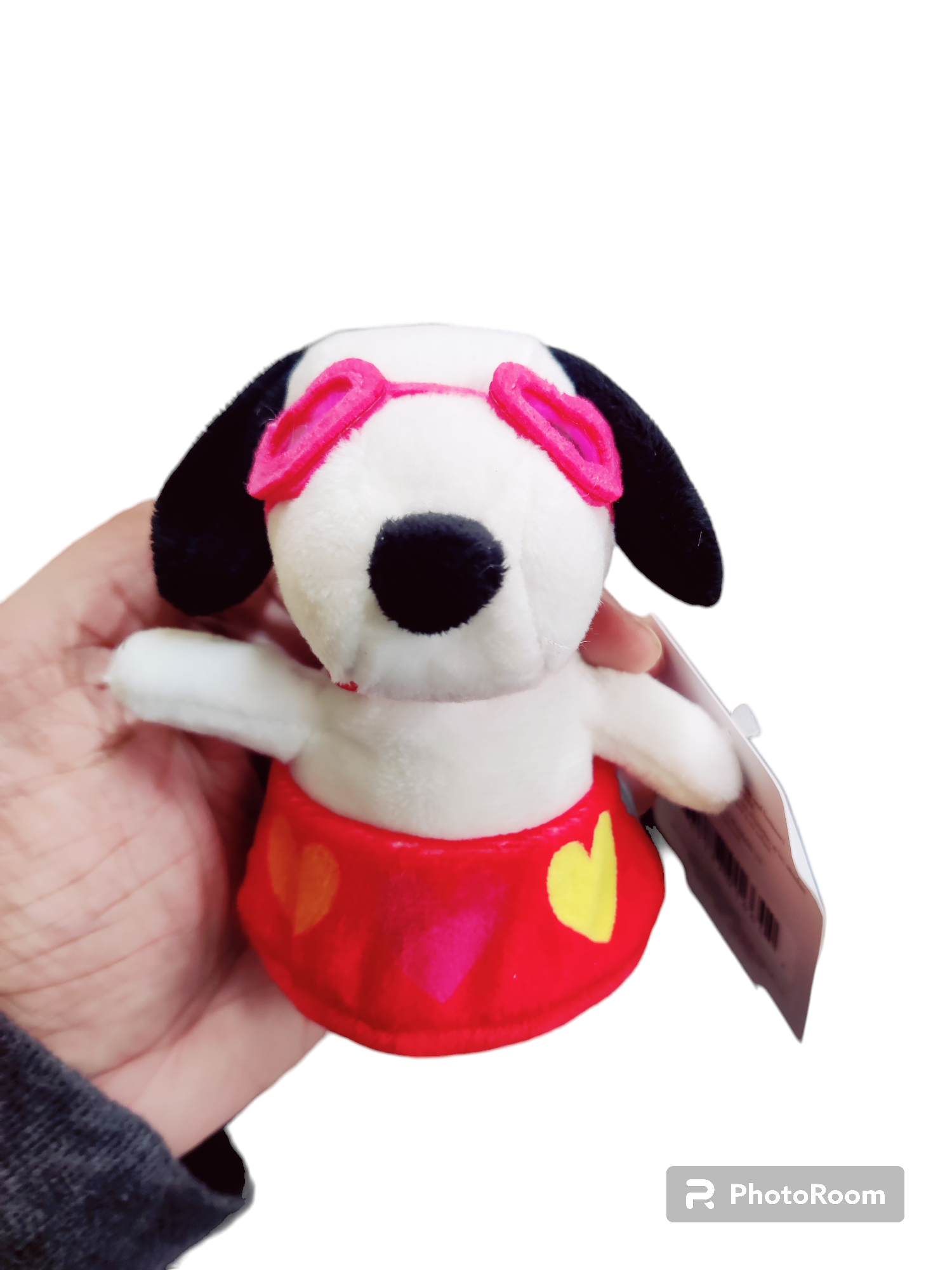 Snoopy Plush Puppy Love Zip A Long