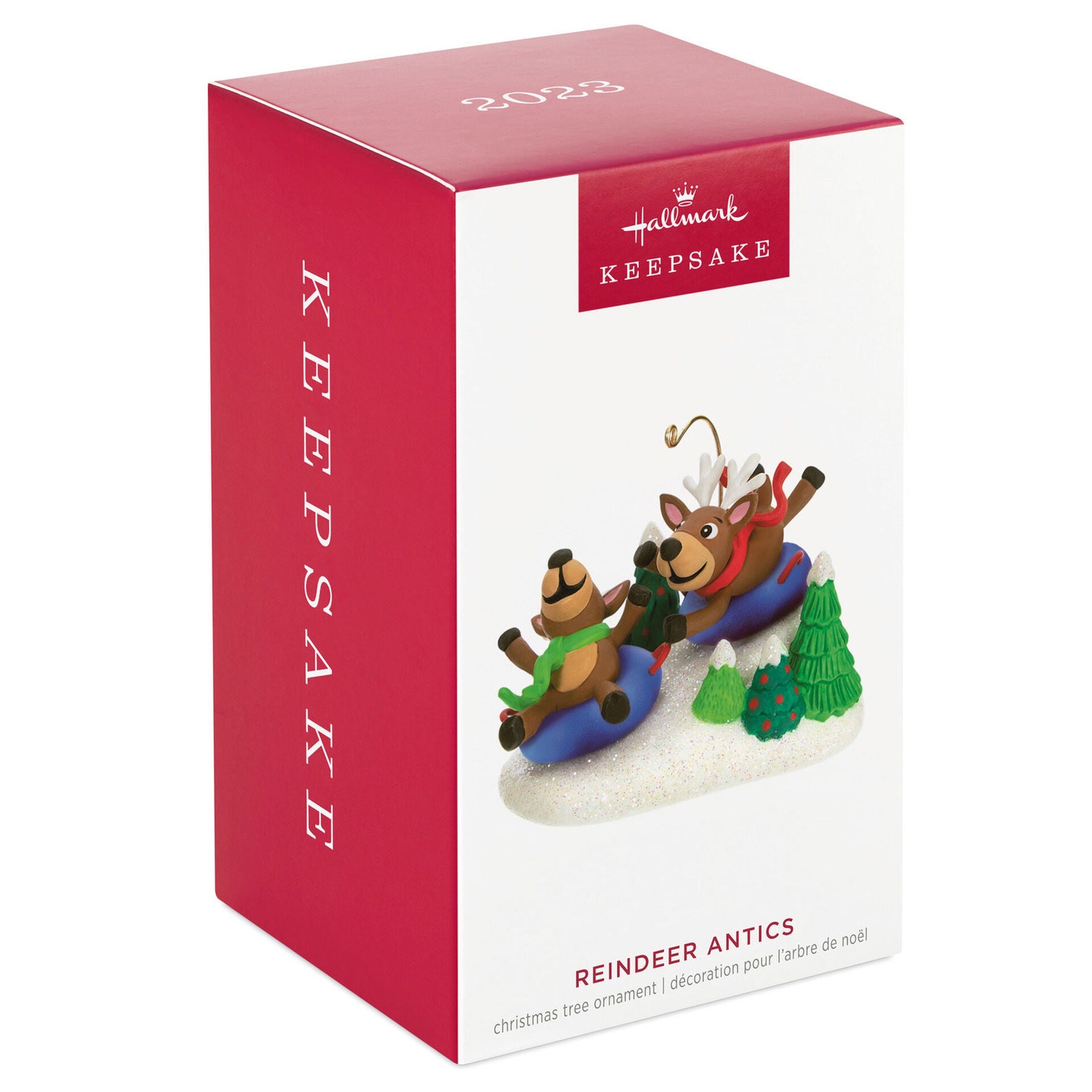 Reindeer Antics Ornament