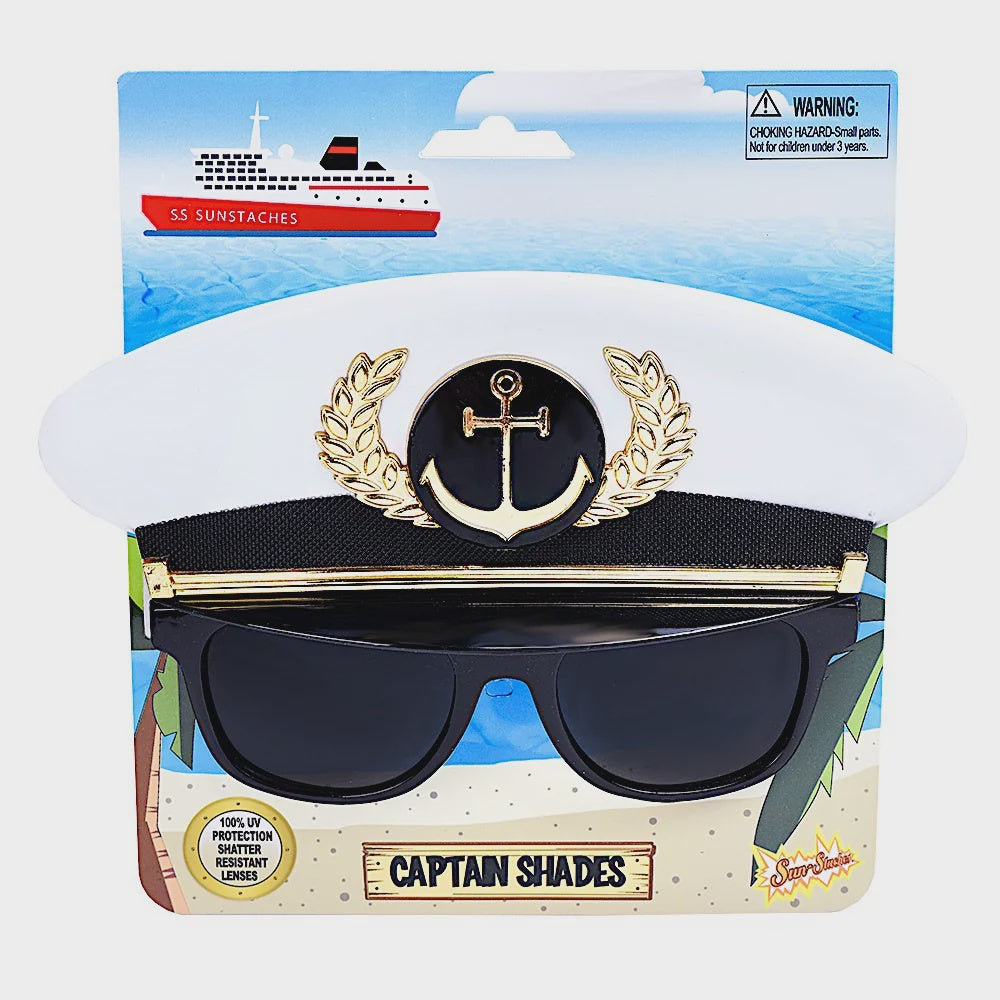 Captain Sunglasses | Sun-Staches