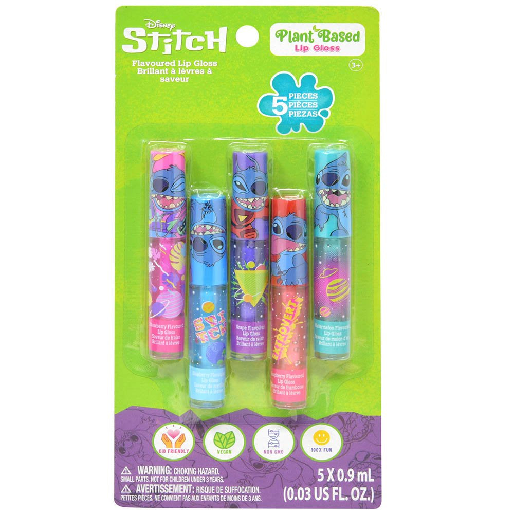 Stitch 5pk Lip Gloss on Card
