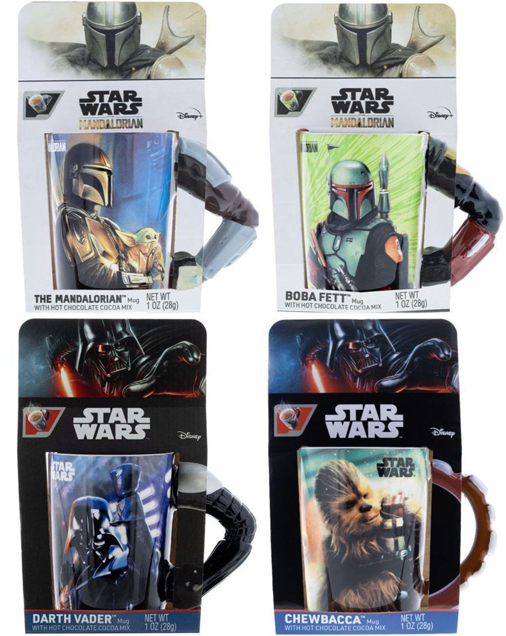 Star Wars Character Handle Mugs