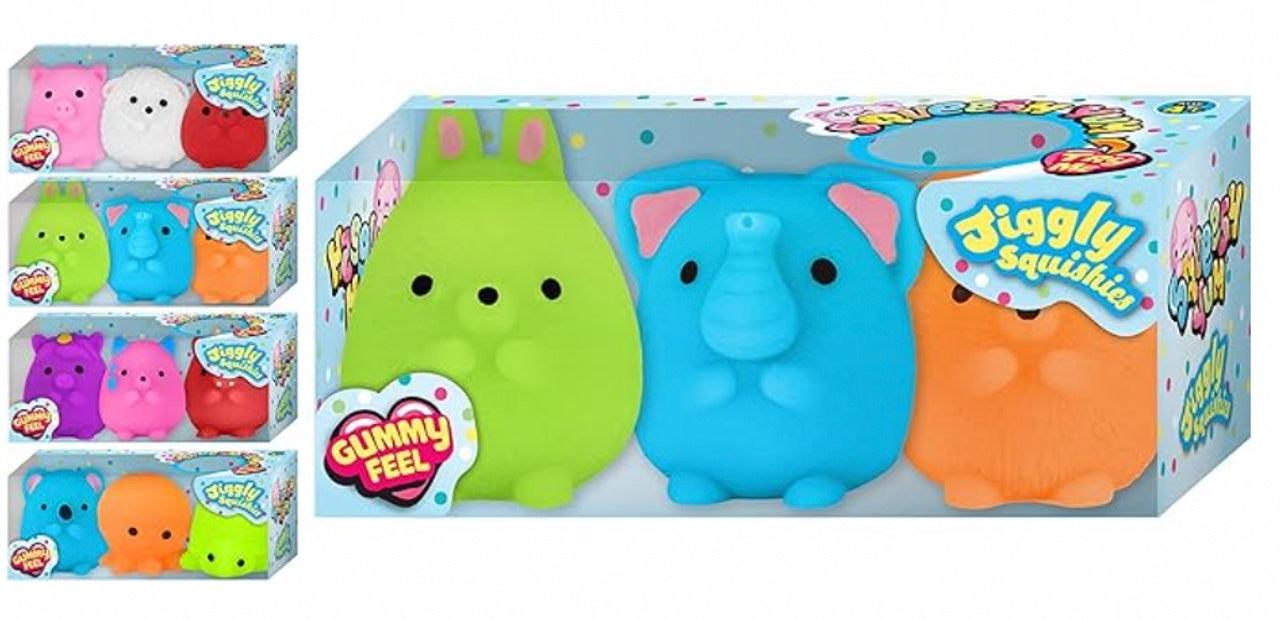 Squeesh Yum Jiggly Buddies 3 Pack