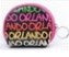Orlando Round Coin Purse Neon Yellow