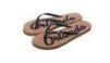 Orlando OMG Womens Flip Flops-Black-Small