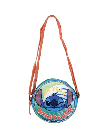 Stitch Round Crossbody Bag
