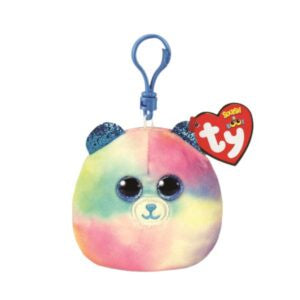 TY Mini Beanie Squishy-Hope the Bear Key Clip