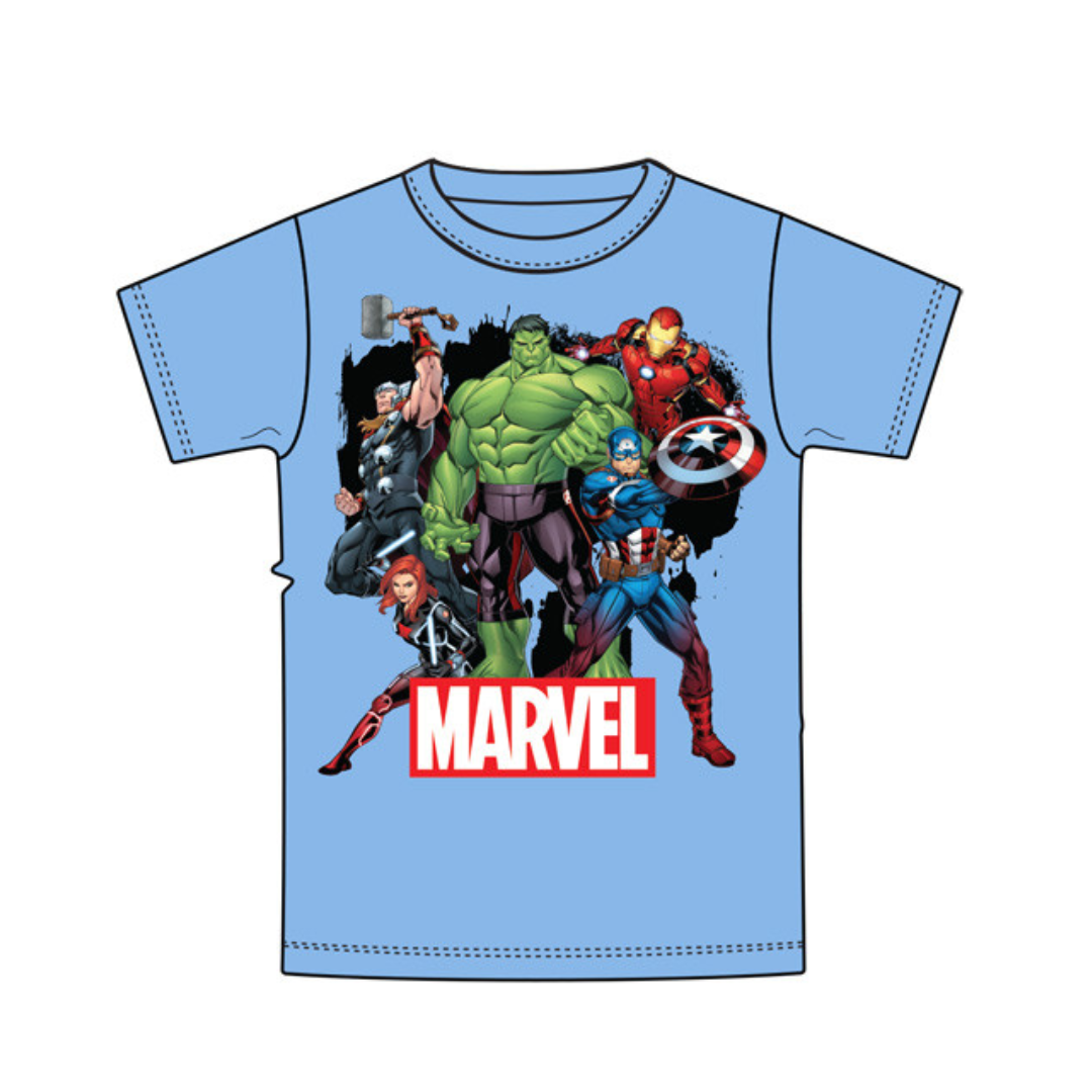 AVENGERS MARVEL LIGHT BLUE
