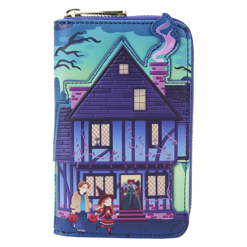 Hocus Pocus Sanderson Sisters’ House Glow Zip Around Wallet