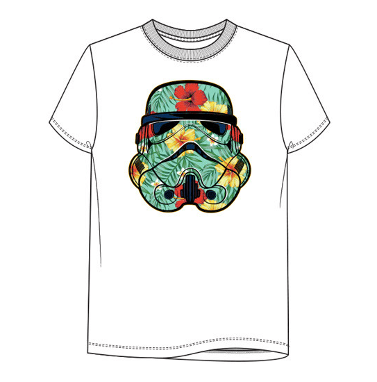 Adult Star Wars Floral Print Tee