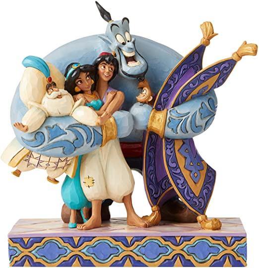 Aladdin Group Hug Figurine New In Box