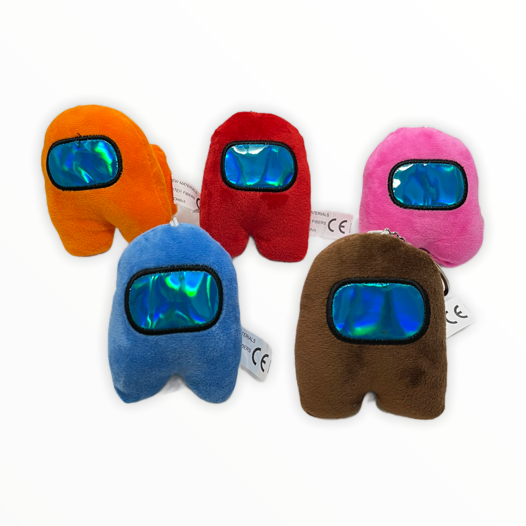 Among Us Squeaky Key Chain - Iridescent