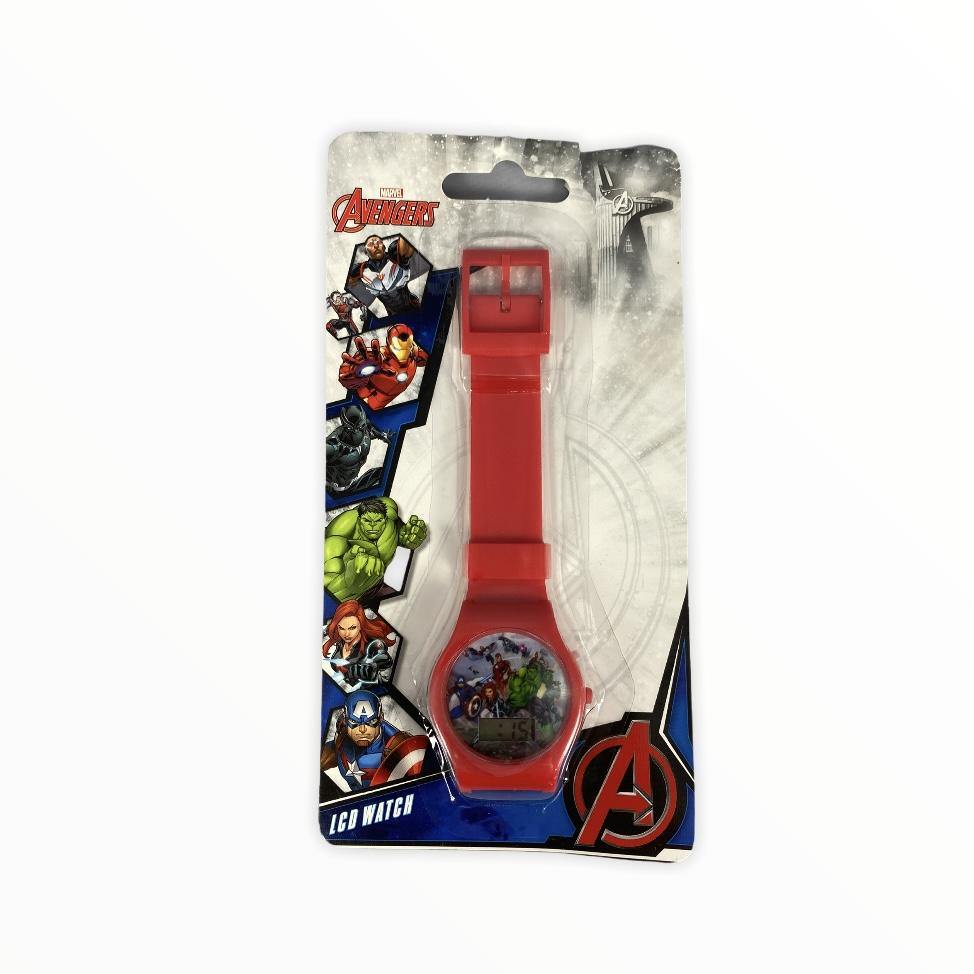 AVENGERS DIGITAL WATCH ON BLISTER CARD