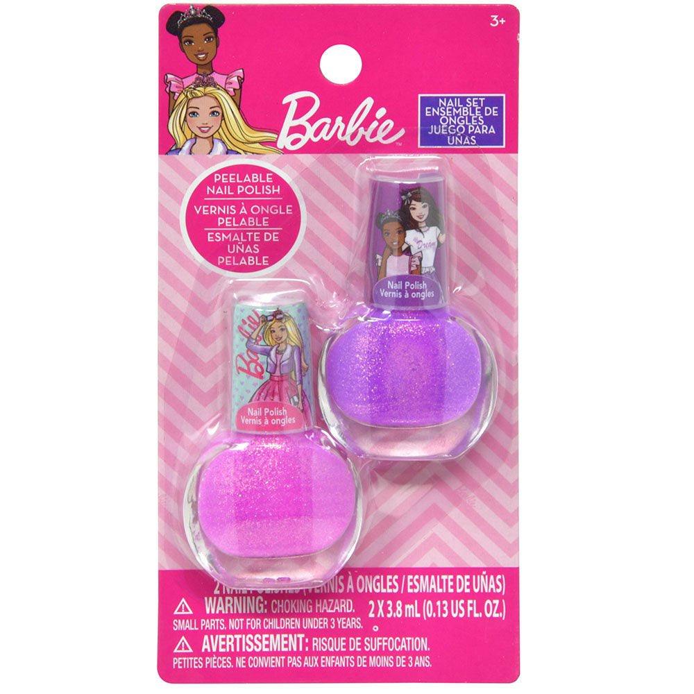 Barbie Nail Polish 2pk On Card