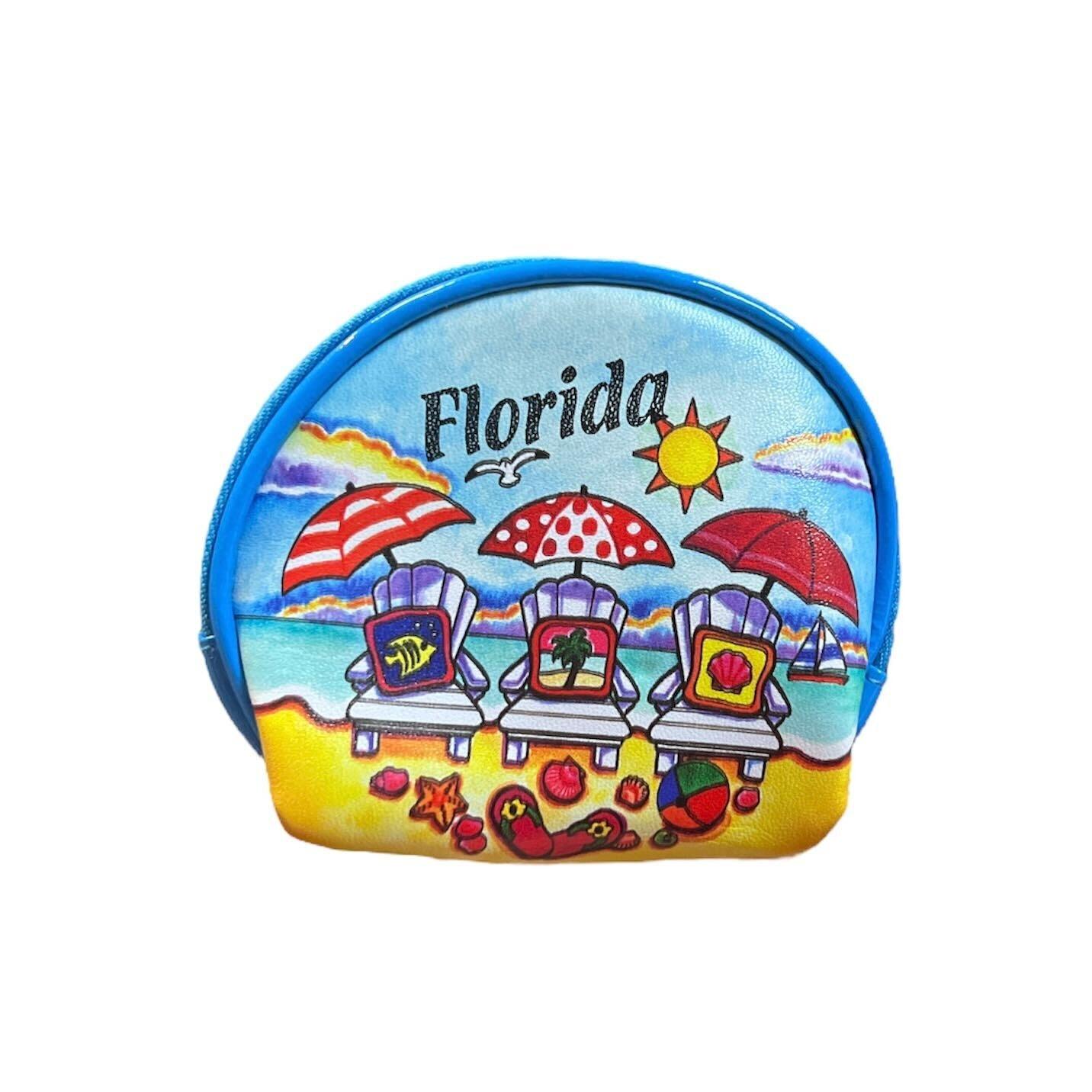Beach/Chair Vinyl 3.5"x4" Coin/Purse